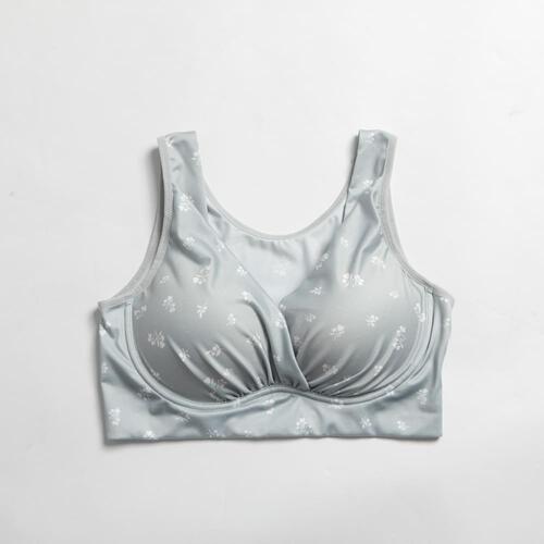 Petit jouet for Maternity プティジュエット マタニティブラ ダークボタニカル(グレー×M MU) ベビーザらス限定