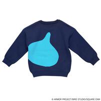 ドラクエベビー＆キッズ セーター スライム(ネイビー×約90cm)