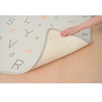 dear BABY ディアベビー ベビープレイマット (アルファベット) フロアマット リバーシブル仕様 やわらかマット （180×120×厚さ1.2cm） ベビーザらス限定