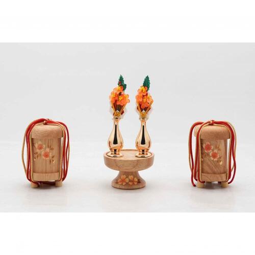 【雛人形】親王飾り「金彩レリーフ木目調」(605812)ひな人形 ひな祭り お雛様 おしゃれ モダン 木目 コードレスLED【メーカー直送】