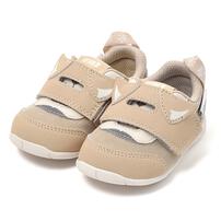 イフミーアニマルベビーシューズ 205801 ライトベージュ×13.5cm