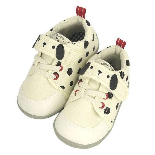 ●ワンベルトシューズ ダルメシアン(ホワイト&times;13.0cm) ベビーザらス限定