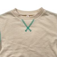 sophitica ミニ裏毛 デイリートレーナー ベージュ×80cm