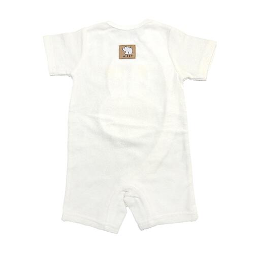 miffy ミッフィー 半袖フィットオール パイル ホワイト&times;60-70cm ベビーザらス限定