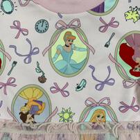 【Sophitica × tsumashi1118さん】Disney プリンセス 裏毛トレーナー 総柄 ピンク×110cm ベビーザらス限定