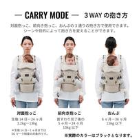 カーメイト エールベベ ベビーキャリア スリー (ブラック)