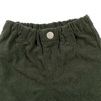 sophitica デイリーパンツ ストレッチ コーデュロイ カーキ&times;95cm