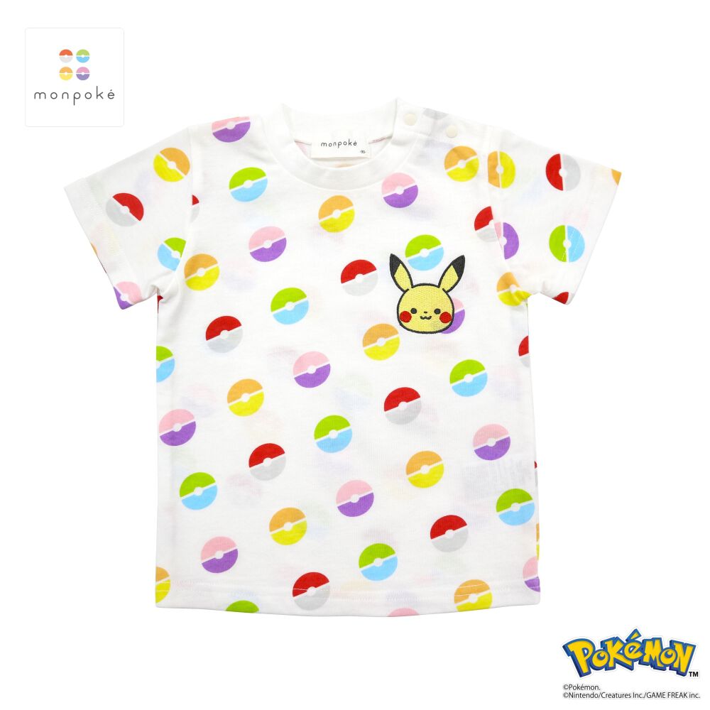 ポケモン シャツ　レア　ボーマンダ柄　胸ポケット付　モンスターボール ポケモン シャツ レア ボーマンダ柄 胸ポケット付 モンスターボール