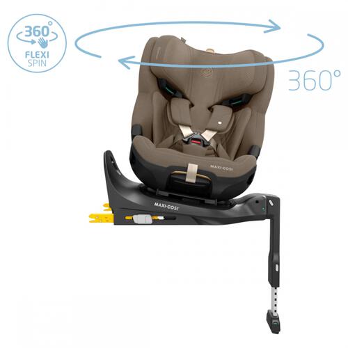 マキシコシ エメラルド360プロ  Emerald 360 Pro（トリュフ）ロングユース チャイルドシート スライド 回転 新生児から