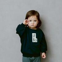 ローリーズファームベビー スウェットトップス(ブラック×90cm) ベビーザらス限定