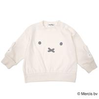 ミッフィーソデアップリケトレーナー ナチュラル×80cm ベビーザらス限定