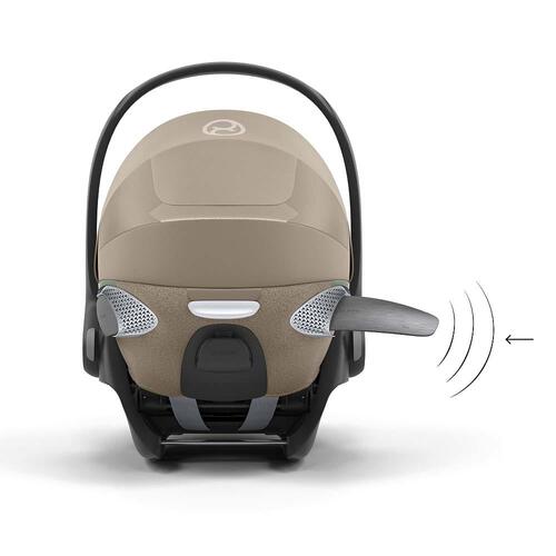 cybex サイベックス  クラウドT i-Size (コージーベージュ) プラス チャイルドシート R129適合 トラベルシステム対応 新生児～18カ月ごろまで メーカー直送品