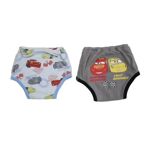 Disney カーズ 2枚組3層トレーニングパンツ グレー×95cm
