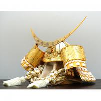 【五月人形】兜収納飾り「伊達政宗麻の葉柄木目調」（536691）トイザらス・ベビーザらス限定【メーカー直送】