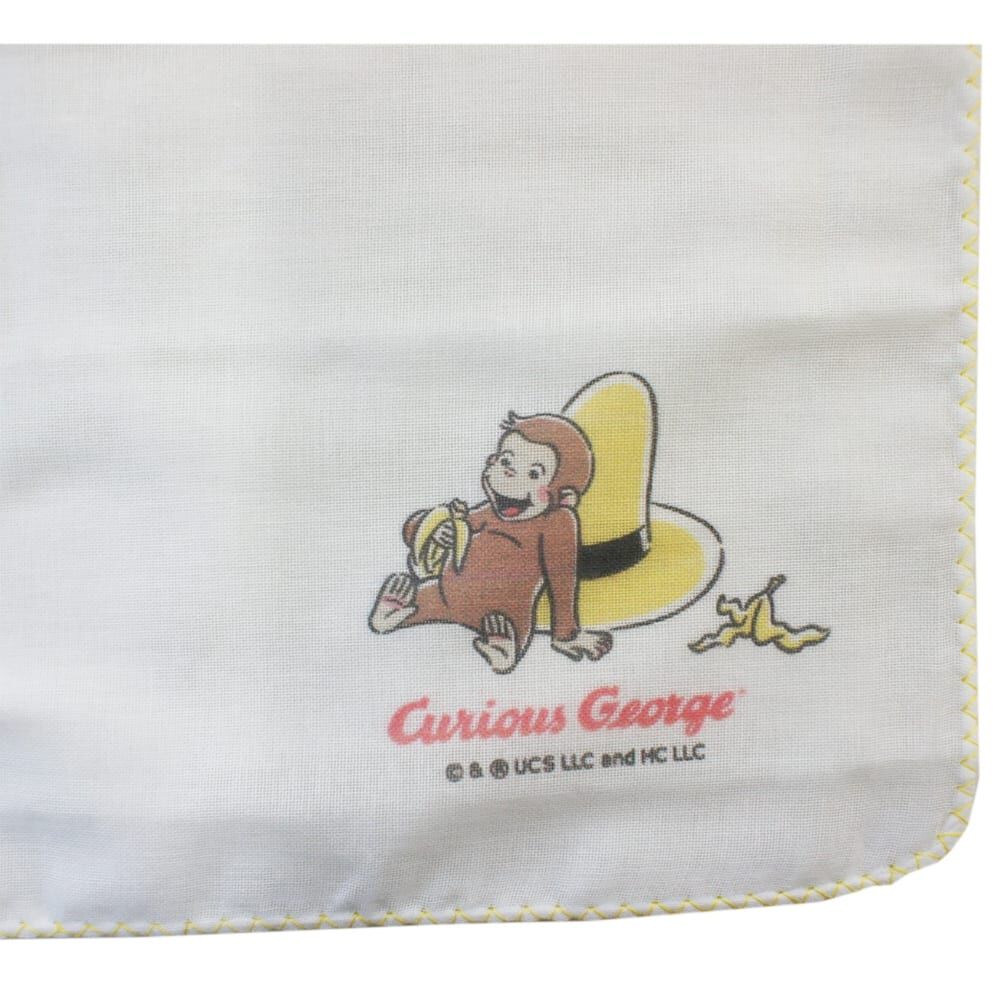 おさるのジョージ ガーゼハンカチ3枚組 ベビーザらス限定 | マタニティ