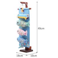 【室内鯉のぼり】ぬいぐるみ鯉 ミニ 高さ49cm 端午の節句 男の子 こいのぼり コンパクト 室内 インテリア おしゃれ 吊るし飾り 五月人形 トイザらス・ベビーザらス限定