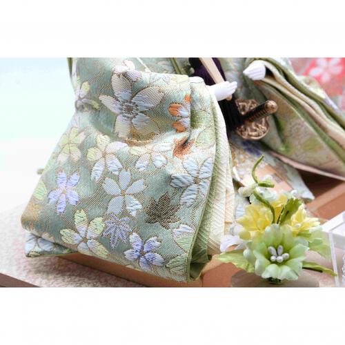 【雛人形】ケース飾り 親王飾り「桜刺繍クリーム パノラマアクリル」 (322819)ひな人形 おしゃれ トイザらス・ベビーザらス限定【メーカー直送】