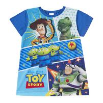 ディズニー ボトムレスパジャマ  トイストーリー ブルー&times;100cm