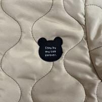 ジャンプスーツ ヒョウタン柄 ミディアムベージュ×80cm ベビーザらス限定