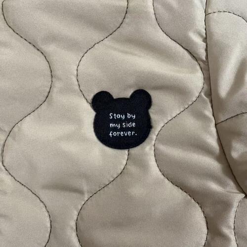 ジャンプスーツ ヒョウタン柄 ミディアムベージュ×80cm ベビーザらス限定