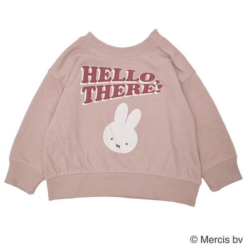 ミッフィーゼンゴプリントトレーナー ピンク×95cm ベビーザらス限定