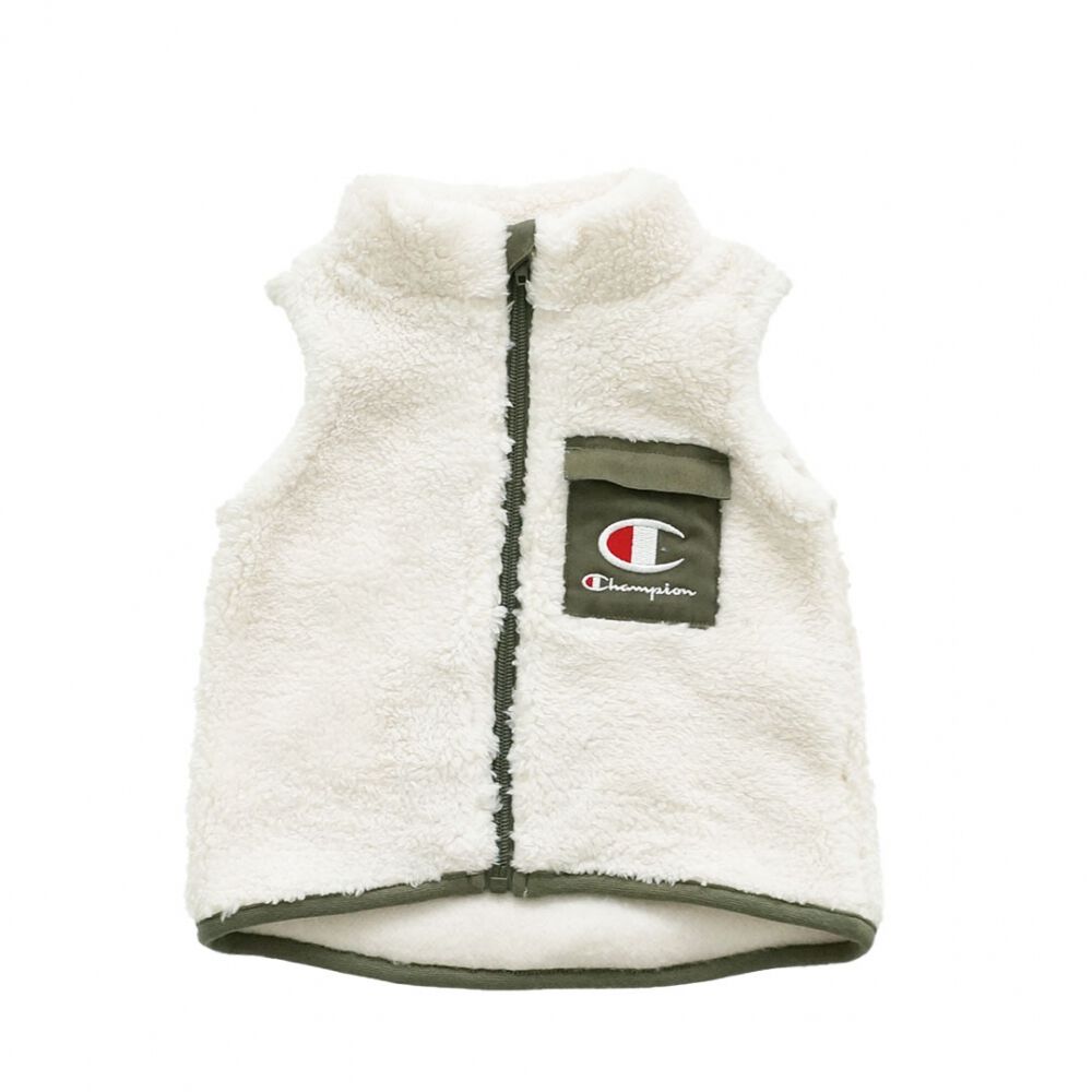 Champion チャンピオン ボアベスト ナチュラル×90cmベビーザらス限定