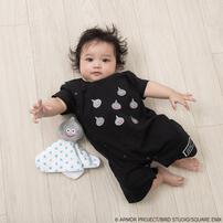 ドラクエベビー＆キッズ にぎにぎベビータオル メタルスライム シルバー&times;フリー