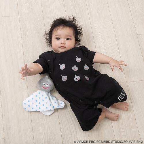 ドラクエベビー＆キッズ にぎにぎベビータオル メタルスライム シルバー&times;フリー