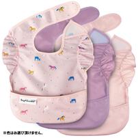 タイニートゥインクル イージービブ 3枚組  ピンクアソート (色ランダム)