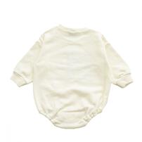 Champion チャンピオン 長袖ダルマボディスーツ ナチュラル×80cmベビーザらス限定