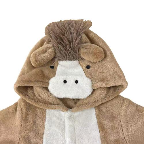 干支 馬 ロンパース ブラウン×80cm ベビーザらス限定