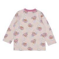 Disney ディズニー ヤングオイスター 長袖Tシャツ 天竺 総柄 ピンク&times;90cm ベビーザらス限定