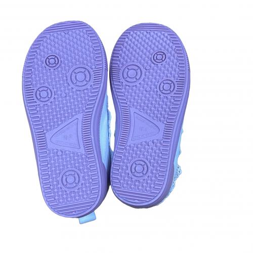 リボン フリル 上履き パープルx17cm ベビーザらス限定