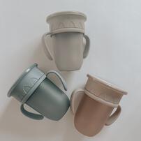 nouka(ノーカ) 360カップ ソフトブラッシュ どこからでも飲める ベビーマグ