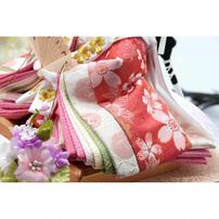 【雛人形】ケース飾り 親王飾り「桜刺繍クリーム パノラマアクリル」 (322819)ひな人形 おしゃれ トイザらス・ベビーザらス限定【メーカー直送】