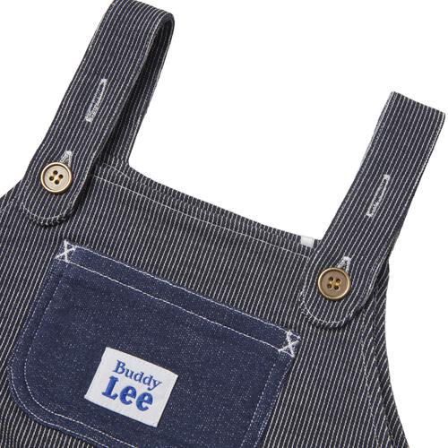 BUDDYLEE 吊りブルマ ヒッコリー ブルー&times;70cm ベビーザらス限定