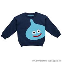 ドラクエベビー＆キッズ セーター スライム(ネイビー&times;約95cm)