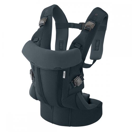 Aprica アップリカ ラクリス AB (ネイビー) 抱っこ紐 新生児タテ対面抱っこ タテ対面抱っこ 前向き抱っこ おんぶ 腰らくサポート 簡単装着 生後14日後～3歳頃まで