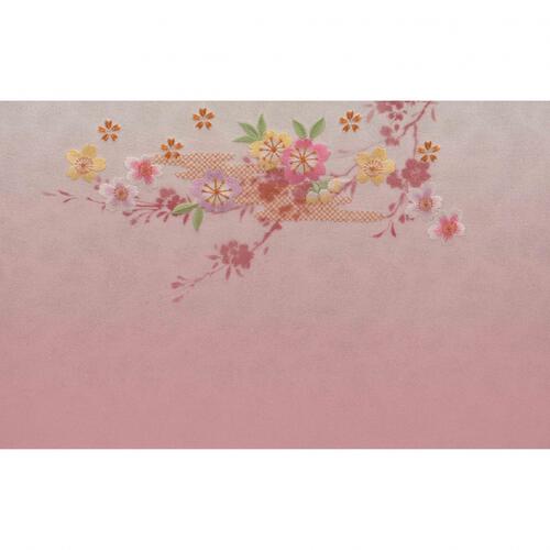 【雛人形】ケース飾り 親王飾り「流水枝桜刺繍ベビーピンク 六角アクリル」 (322820)ひな人形 トイザらス・ベビーザらス限定【メーカー直送】