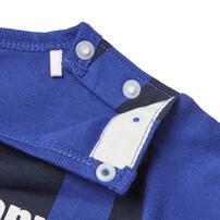 SNOOPY 半袖ボディスーツ サッカー スヌーピー ブルー&times;80cm ベビーザらス限定