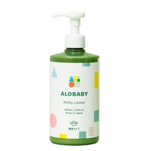 ALOBABY アロベビー ミルクローションビックボトル380ml 無香＆フェイスクリーム セット ベビーザらス限定