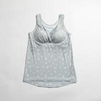 Petit jouet for Maternity プティジュエット マタニティブラキャミ ダークボタニカル(グレー×L MU) ベビーザらス限定