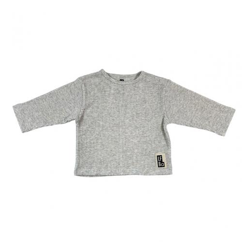 ローリーズファームベビー 楊柳ロングスリーブTシャツ (オフホワイト×100cm) ベビーザらス限定