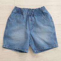 デイリーショートパンツ ブルー&times;90cm