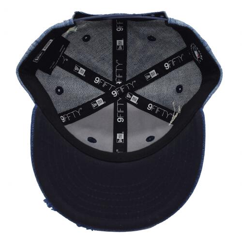 New Era ニューヨークヤンキース NY キャップ MY 1st マイファースト 帽子 48cm-50cm デニム×ホワイト ベビーザらス限定