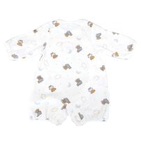 miffy ミッフィー boris ボリス 長袖フィットオール ベロア ホワイト×60-70cm ベビーザらス限定