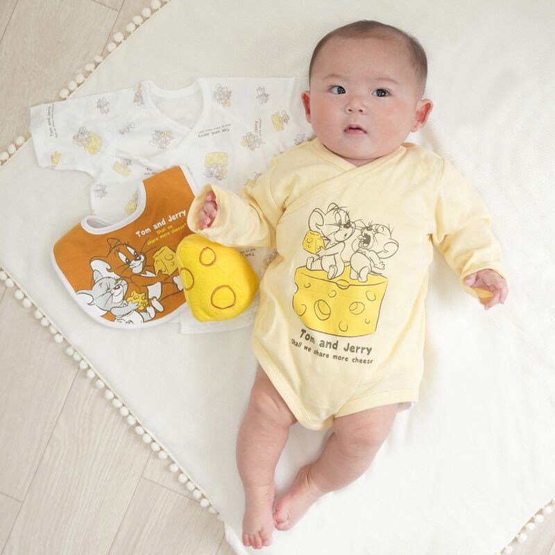 TOM&JERRY トムとジェリー 新生児ギフトボックス 4点セット ベビーザら
