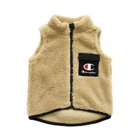 Champion チャンピオン ボアベスト ﾍﾞｰｼﾞｭ×90cmベビーザらス限定