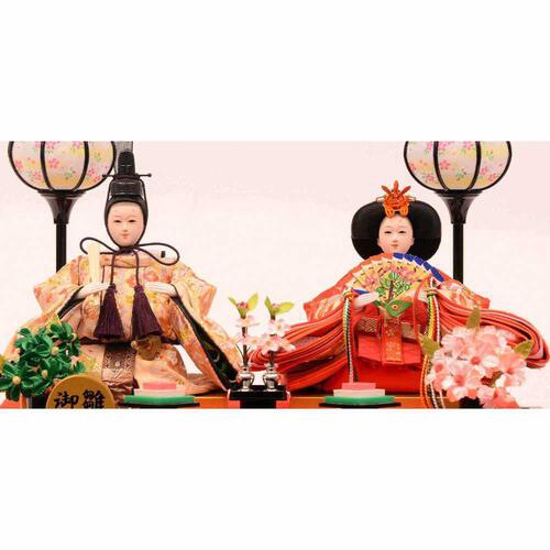 【雛人形】ケース飾り 親王飾り「桜吹雪ワインレッド」  (322331)ひな人形 ひな祭り おしゃれ トイザらス・ベビーザらス限定【メーカー直送】