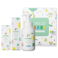 ALOBABY アロベビー スペシャルギフトセット (ミルクローション ベビーソープ ベビークリーム)